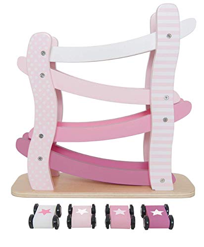 Preisvergleich Produktbild JABADABADO Auto Rennbahn Pink W7121