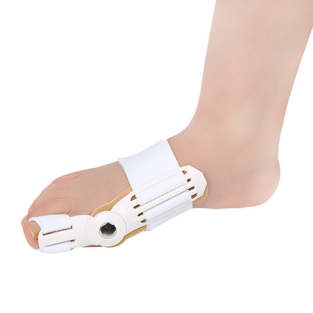 Bunion Hallux Valgus Korrektur, orthopädische Zahnspangen Zehen, Nachtfußpflege Korrektor Daumenwerkzeuge Schiene Glätteisen Schmerzlinderung Supplie Pediküre