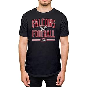Hybrid Sports NFL – Atlanta Falcons – Football Arch – Men’s and Women’s Short Sleeve T-Shirt – Size 3 X-Large