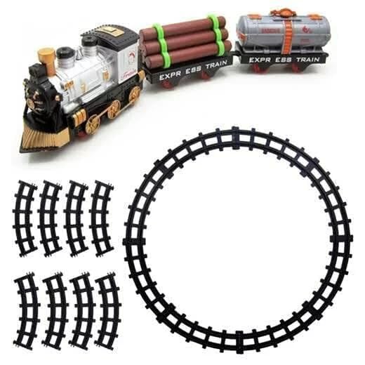 Bestie Toys Train Set for Kids: Classic & Metro Trains, Multicolor, Unisex, Ages 3+ 2
