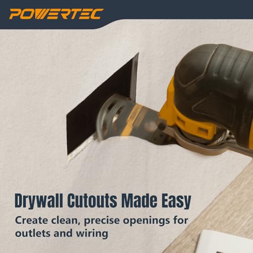 POWERTEC Oscillating Tool Blade 5pc Set