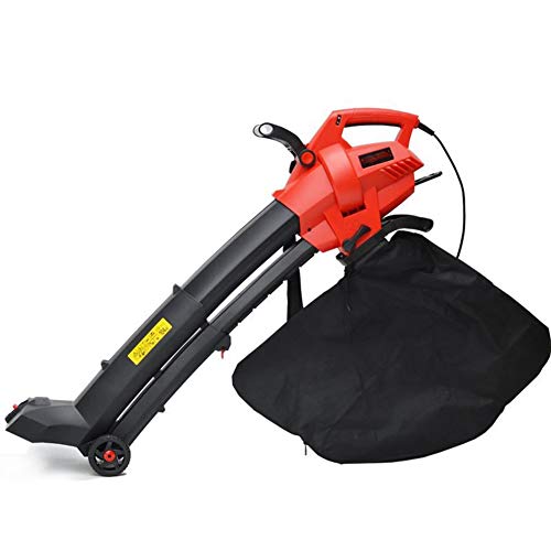 Laubbläser, Gartenstaubsauger, Hochleistungsgebläse, Tragbarer Aktenvernichter 3000W Elektrisches Laubgebläse Und Saugmaschine,F