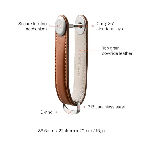 Image of Orbitkey Premium Leather Key Organizer