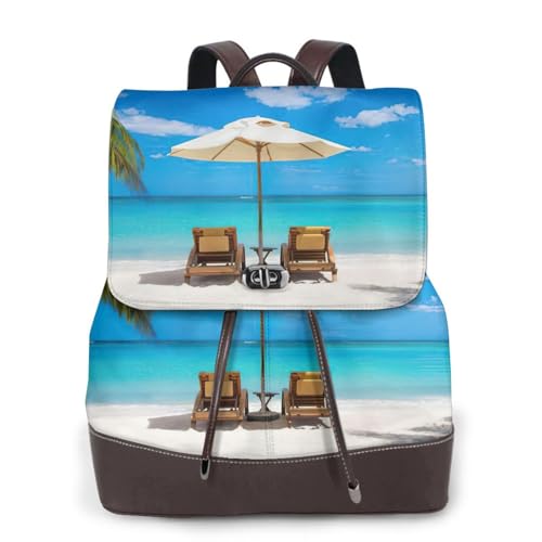 Sac à dos ordinateur portable femme style tropical pour l'université le travail et les voyages