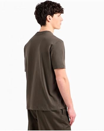 Armani Exchange Men's Small Palm Tree Logo Tee
