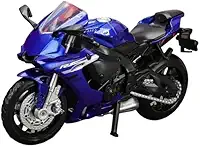 Miniatura Motocicleta Moto Yamahá YZF-R1 - Escala 1/18 - Azul