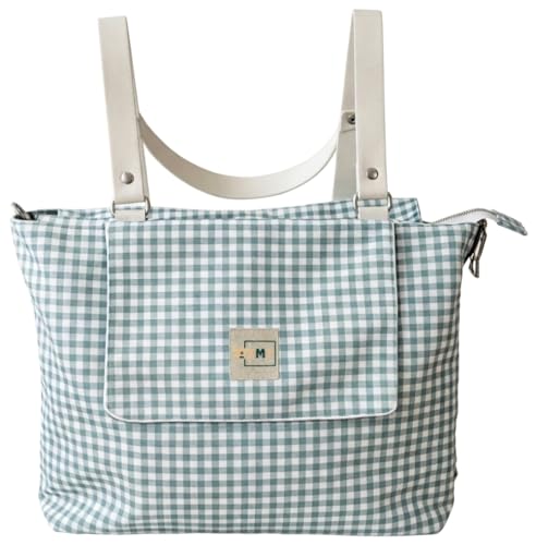 Youhmy Bolso Carro Bebe, Impermeable con Múltiples Bolsillos y Asa Ajustable, Mochila Bebe Universal de Gran Capacidad, Ganchos Ajustables y Diseño Compacto