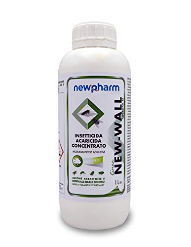Insetticida E Acaricida 1 Lt New-Wall Cipermetrina 92% Tetrametrina 95%