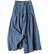 [Ｍｉｎｅｓａｍ] ワイドパンツ レディース サルエルパンツ 綿麻 ガウチョパンツ ロングパンツ ゆったり 無地 カジュアル