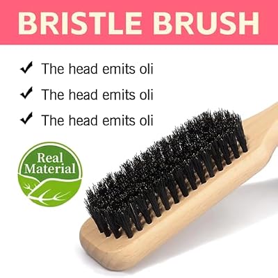 Styling Cream & brush, Cactus Fruit 3-In-1, Smooth Styles, Prep Shiny Blowouts, Defines Curls, No Chemical Flavors Fly Away Hair Tamer.