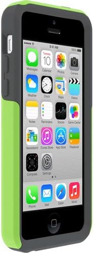 OtterBox Commuter Series for iPhone 5C - Retail Packaging - Apple Green/Slate Grey