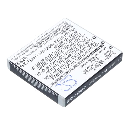 VINTRONS Rechargeable Battery 700mAh for Sanyo DB-L20A, DB-L20, Xacti VPC-C5GX, Xacti E60, Xacti VPC-CG9