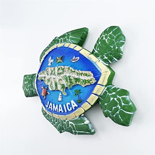 Imán decorativo tortuga marina para nevera 9.1X6.3 cm miniatura 4