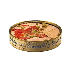 Conservering van aturair met paprika en handschoenen – blik van 280 g – conserveringsmiddelen (1 doos)