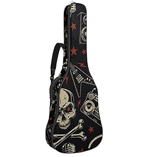 Housse de transport pour guitare avec bandoulière réglable – Pour guitare basse classique folk de moins de 106 cm… - Les Beatles, Paul McCartney, John Lennon, RIngo Starr, George Harrison