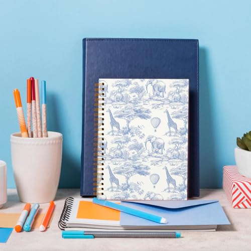 Carnet d'or Chinoiserie Safari pour fête prénatale 14x21cm - 2