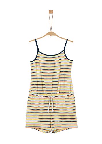 s.Oliver Junior Jumpsuit Pantalones Cortos, 02G2 Crudo, 170/REG para Niñas Cover