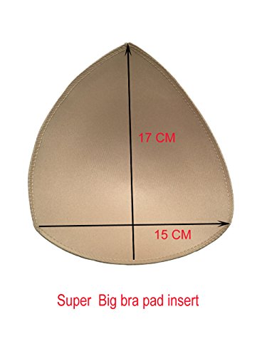 Large 3 Pairs Bra Pad Insert Women Removable Cup Inserts For Sport Bra Bikini Bra #TOP2