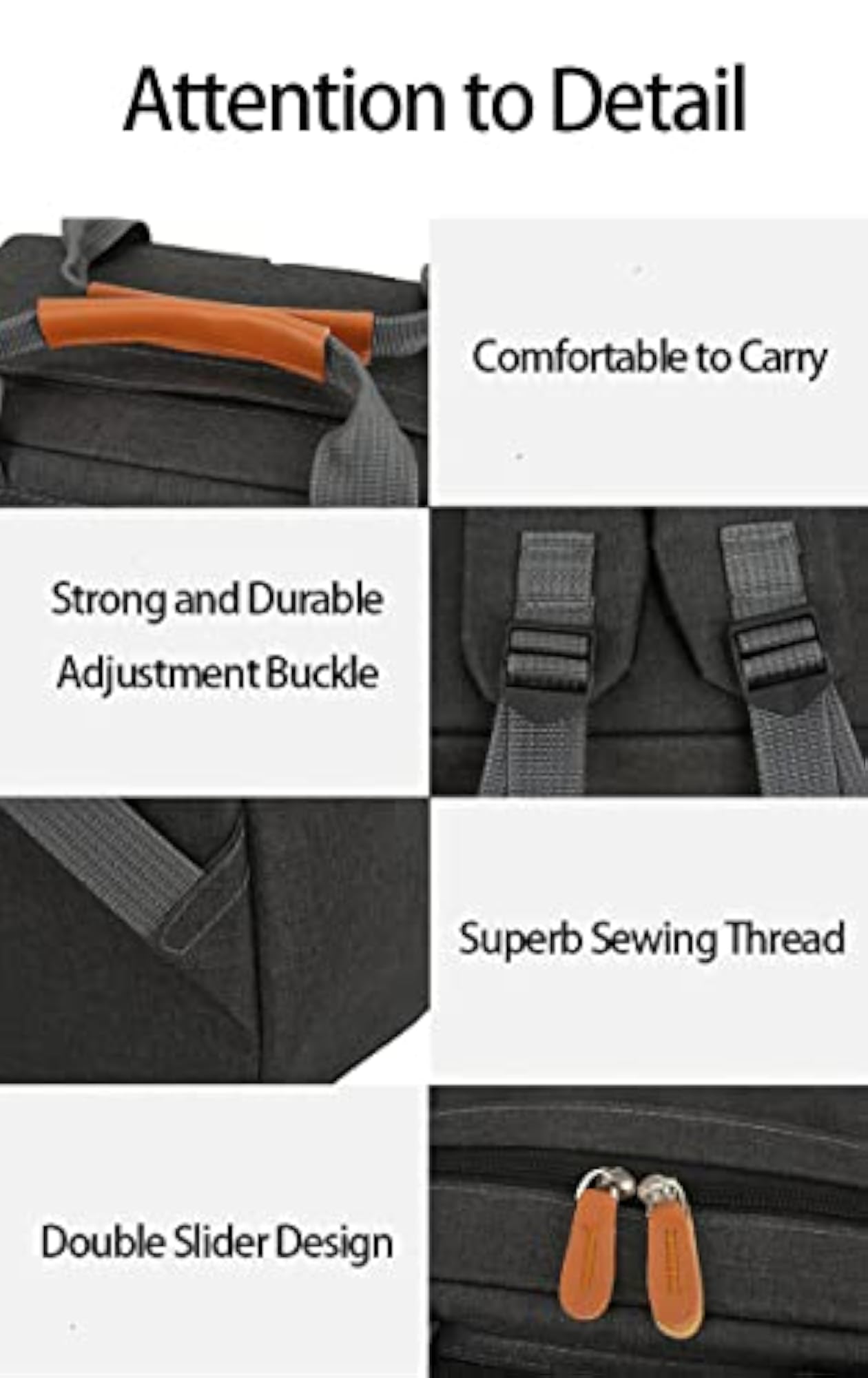 Water Resistant Laptop Backpack Set for Men and Women