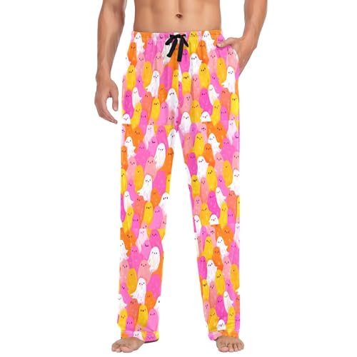 Colorful Spirits Men's Cotton Pajama Pants with Pockets and