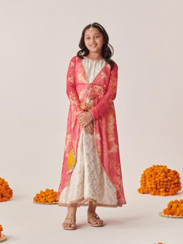 Image of Pspeaches Girls Dress with Cape