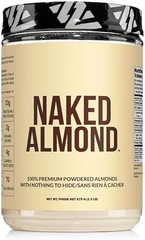 Almond Protein Powder from US Farms, Only 1 Ingredient, Vegan, Gluten-Free, No Additives, No Salt, No Sugar - 38 Servings 675 g