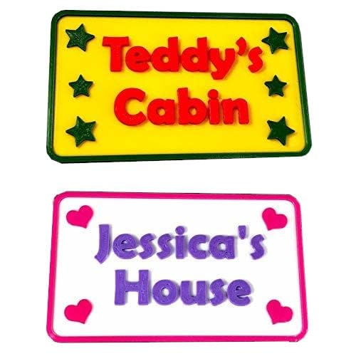Children's Playhouse Sign - Little Tikes - Door Plaque - Door Sign - Playhouse