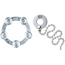 Product 1: Size 6", Material; Steel Product 1: Fits on most cymbals Product 1: Quick setup Product 1: 5 pairs of zinc jingles Product 2: ADD A LIGHT SIZZLE EFFECT TO YOUR CYMBALS: As the name Bacon implies, MEINL Cymbal Bacon adds a subtle sizzle sou...