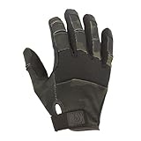 PIG Alpha Full Dexterity Tactical Gloves for Shooting, Touchscreen Compatible, Breathable, 1 Pair, Multicam Black, Large