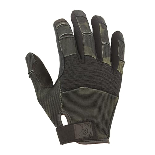 PIG Alpha Full Dexterity Tactical Gloves for Shooting, Touchscreen Compatible, Breathable, 1 Pair