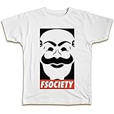 Fsociety T-Tshirts Camisetas y Tops Mr Robot Elliot TV Show...