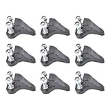 Getanye Set of 9 Carbide High Speed Cutting Teeth OPG777 PK0803 Replacement for DK2 Stump Grinder Model OPG777 and Power King Stump Grinder Model PK0803