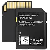 Latest Navigation Memory Card A2189068403 Compatible with Mercedes Garm./Pilot,GLA/GLC/CLA/AMG/A/B/C/E-Class,Version 14.0 (MAP 14.0) Only fit for The Audio 20 (Code 522) NTG,Can/Mex/USA Maps