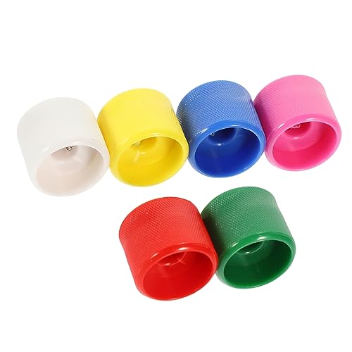 GALPADA 6pcs Electric Guitar Knobs Replacement Volume Knobs with Wrench Multi Color Options for Bass and Electric Guitars Easy Installation present for Musicians