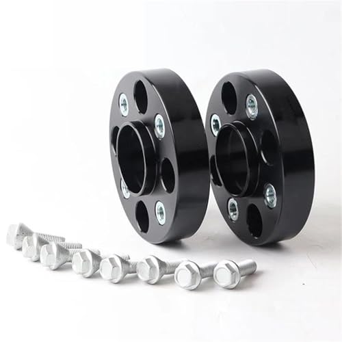 Adaptateur d'espacement de roue PCD 4x100 pour corriger le déport des jantes de Smart