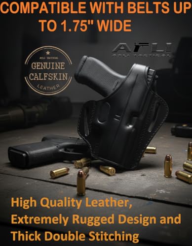 Leather OWB Holster for Glock 43X
