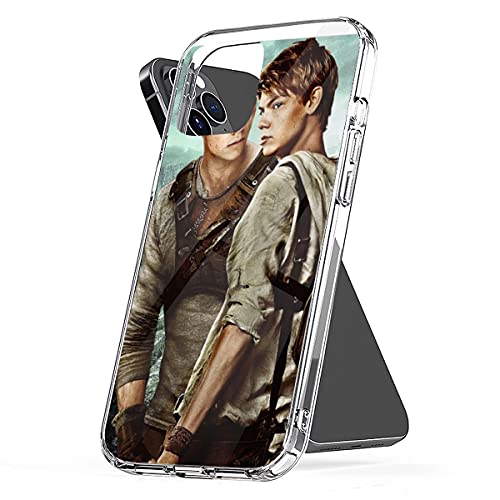 HUUDAT Phone Case Newt Cover X Protect Thomas Shockproof Maze TPU Runner Accessories Compatible with iPhone 15 14 Pro Max 13 12 Mini 11 X Xs Xr 8 7 6 6s Plus Transparent