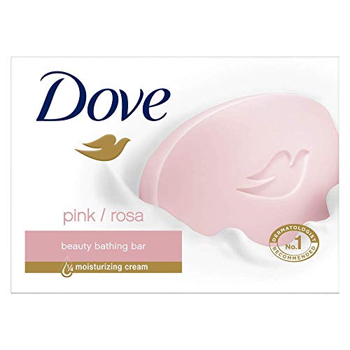 Dove Pink Rosa Beauty Bar, 100 g with (Buy 4 Get 1 Free)