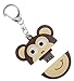 Price comparison product image My Doodles 8 GB USB Fun Novelty Children's Character Flash Drive Memory Stick With Keyring Attachment Suitable for All Ages - Monkey