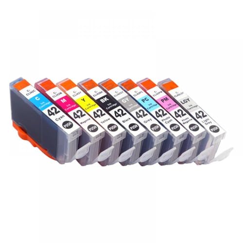 Cartouche d'encre CLI42 compatible Pro 100S pack de 8 couleurs recharge - 3