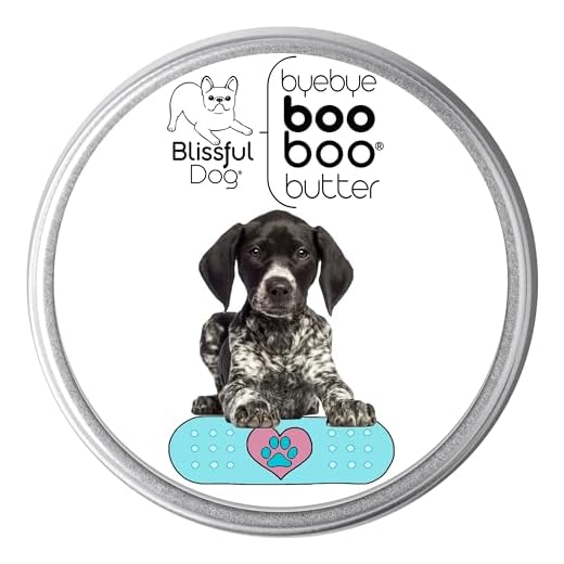 The Blissful Dog 4 oz TIN German Shorthaired Pointer Booboo Butter