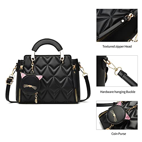 Image of Xiaoyu Fashion Purses and Handbags for Women Ladies Crossbody Bags Top Handle Satchel Shoulder Bags Small Totes