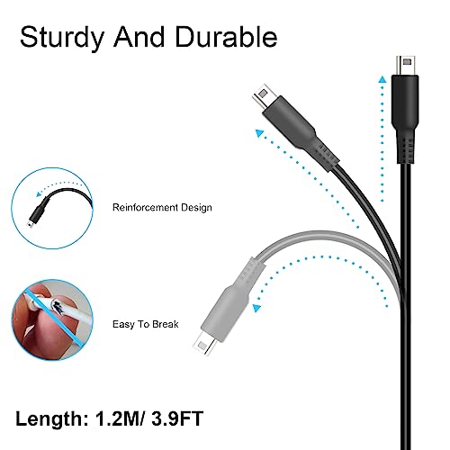 Image of Alitutumao 3DS USB Charging Cable Power Charger Cord Compatible with New 3DS XL, New 3DS, 3DS XL, 3DS, New 2DS XL, New 2DS, 2DS XL, 2DS, DSi, DSi XL