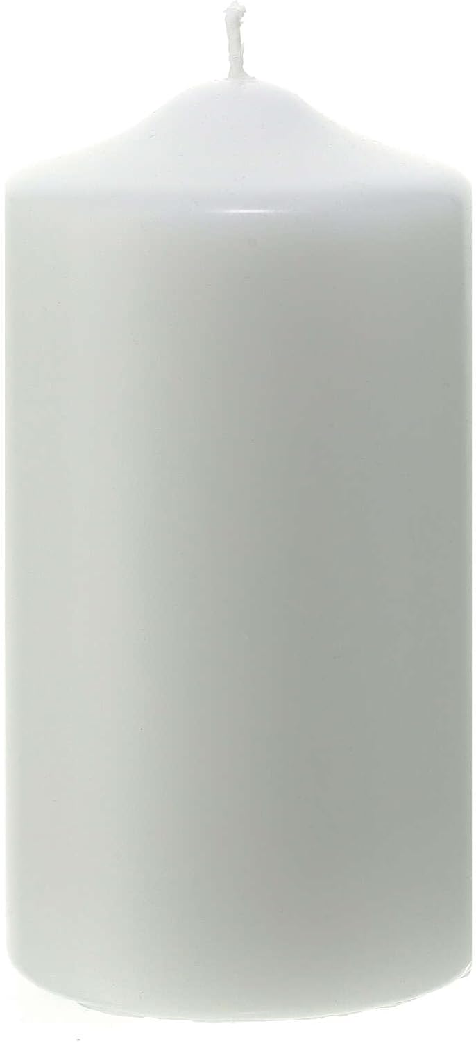 Altar Candle Matte White 150x80 mm