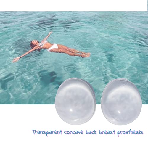 Concave Breast Forms - Round Bra Inserts Silicone Breast Prosthesis Padding Enhancers2