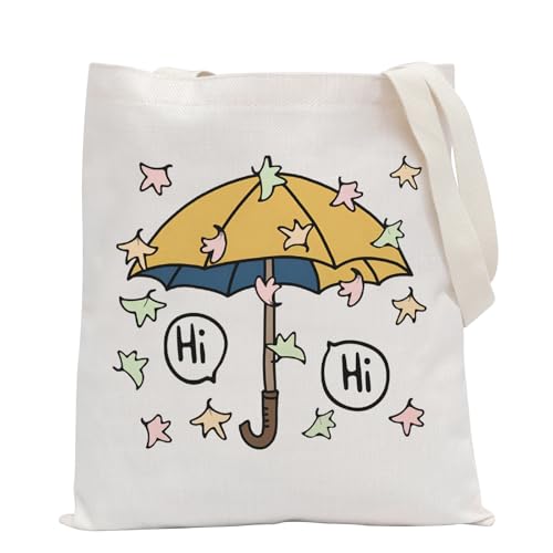 Bolso tipo tote POFULL Hi Hi Leaves para mujer, regalo LGBT, merchandising de series de televisión miniatura 1