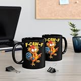 Faeali Personalized Name F Caw F Rooster Funny Bird Fcawf Chicken Coffee Mug, Gift For Men, Women Mug 11oz - 15oz