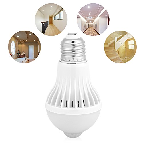 Haofy PIR Motion Sensor Light, Automatic Activated by Movement, E27 Base, Ideal for Stairs Garage, Entrance, Porch (5W) - Image 4