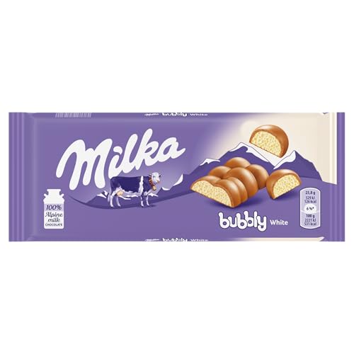 Chocolate Milka Bubbly White 100G