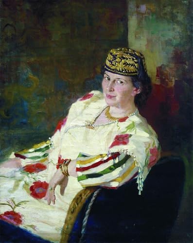 Lienzo arte pintura de la contessa Mara Oliv: cuadro elegante para decorar una oficina sofisticada